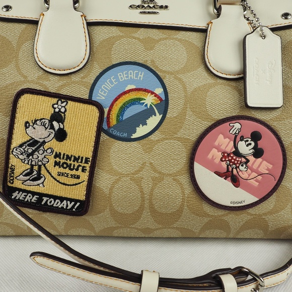 Disney Coach Mini Bennett Satchel Minnie Mouse - Picture 2 of 8
